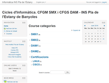 Tablet Screenshot of info.inspladelestany.cat